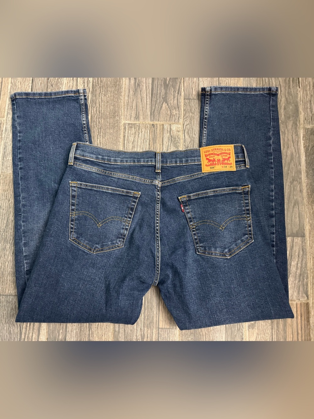 Levi’s Mens 506 Comfort Straight Flex Stretch - size 34 x 29, NWT